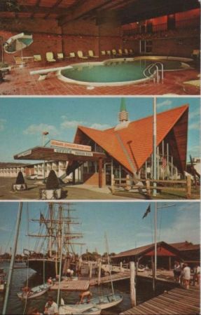USA - Mystic - Seaport - Howard Johnsons Motor Lodge - 1973 USA - Mystic - Seaport - Howard Johnsons Motor Lodge - 1973