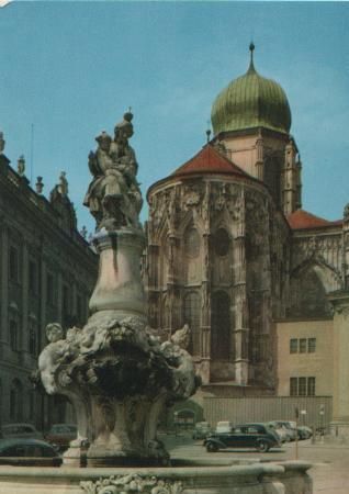 Passau - Residenzplatz - ca. 1975 Passau - Residenzplatz - ca. 1975
