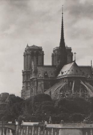 Frankreich - Paris - Abside de Notre Dame - 1941 Frankreich - Paris - Abside de Notre Dame - 1941