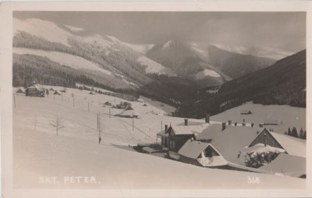 Spindlermühle, St. Peter - ca. 1950 Spindlermühle, St. Peter - ca. 1950