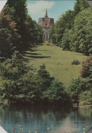 Kassel-Wilhelmshöhe - mit Blick auf Hercules - 1959 Kassel-Wilhelmshöhe - mit Blick auf Hercules - 1959