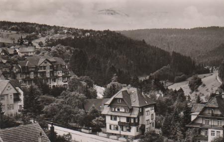 Freudenstadt - Blick ins Christophstal - 1959 Freudenstadt - Blick ins Christophstal - 1959