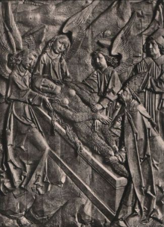 Münnerstadt - Stadtpfarrkirche - Begräbnis von Riemenschneider Münnerstadt - Stadtpfarrkirche - Begräbnis von Riemenschneider
