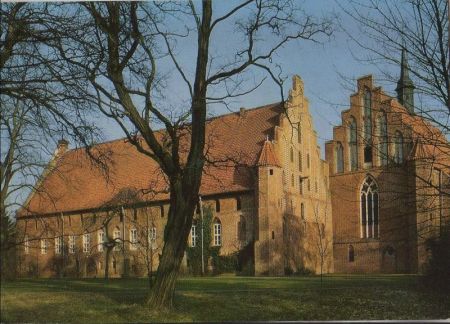Wienhausen - Kloster, Westflügel und Giebel - ca. 1980 Wienhausen - Kloster, Westflügel und Giebel - ca. 1980