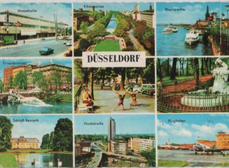 Düsseldorf - u.a. Hochstraße - 1970 Düsseldorf - u.a. Hochstraße - 1970