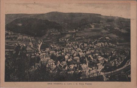 Nassau - von der Burg - ca. 1940 Nassau - von der Burg - ca. 1940