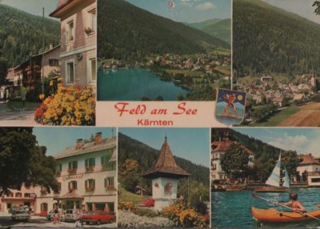 Österreich - Feld am See - mit 6 Bildern - 1976 Österreich - Feld am See - mit 6 Bildern - 1976