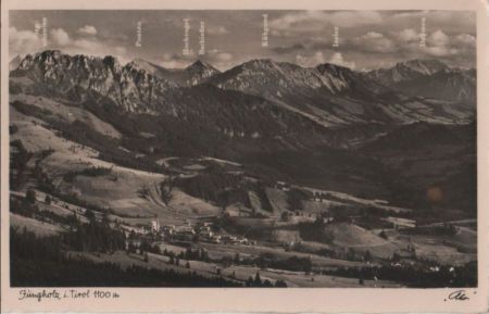 Österreich - Jungholz - 1935 Österreich - Jungholz - 1935