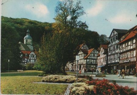 Bad Sooden-Allendorf - Kuranlage obere Weinreihe - 1985 Bad Sooden-Allendorf - Kuranlage obere Weinreihe - 1985
