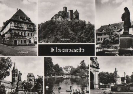 Eisenach - u.a. Lutherhaus - 1978 Eisenach - u.a. Lutherhaus - 1978