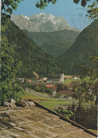 Inzell - Blick zur Reiteralpe - 1981 Inzell - Blick zur Reiteralpe - 1981
