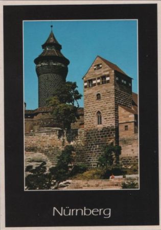 Nürnberg - Burg, Sinwellturm - ca. 1985 Nürnberg - Burg, Sinwellturm - ca. 1985