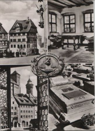 Nürnberg - u.a. Dürerhaus - ca. 1965 Nürnberg - u.a. Dürerhaus - ca. 1965