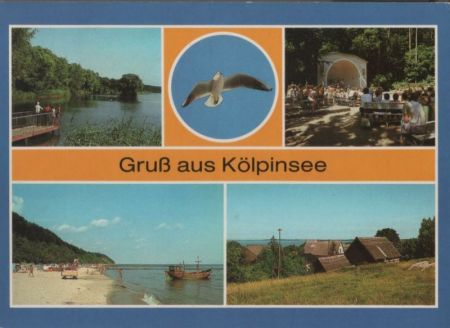 Loddin-Kölpinsee - u.a. Konzertplatz - ca. 1985 Loddin-Kölpinsee - u.a. Konzertplatz - ca. 1985
