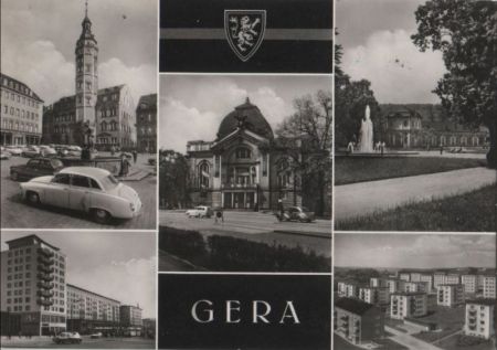 Gera - u.a. Park Opfer des Faschismus - 1968 Gera - u.a. Park Opfer des Faschismus - 1968