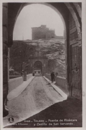 Spanien - Toledo - Puente de Alcantara - ca. 1955 Spanien - Toledo - Puente de Alcantara - ca. 1955