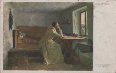 Mönch am Fenster Mönch am Fenster
