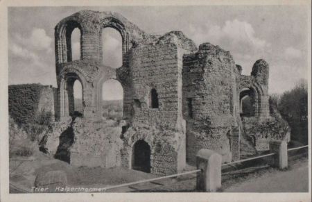 Trier - Kaiserthermen - ca. 1950 Trier - Kaiserthermen - ca. 1950