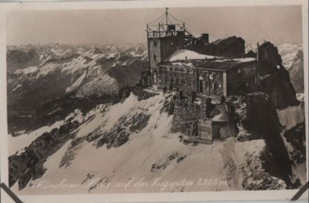 Zugspitze - Münchner Haus - ca. 1955 Zugspitze - Münchner Haus - ca. 1955