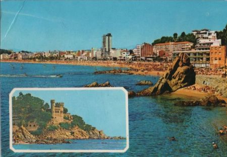 Spanien - Lloret de Mar - Vista Parcial - 1972 Spanien - Lloret de Mar - Vista Parcial - 1972