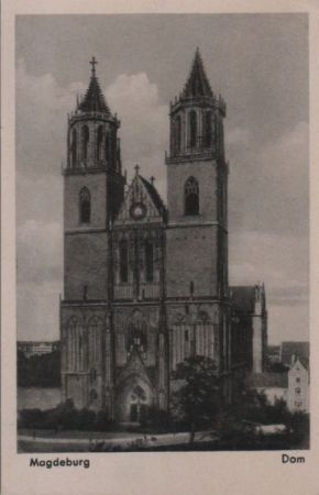 Magdeburg - Dom - 1951 Magdeburg - Dom - 1951