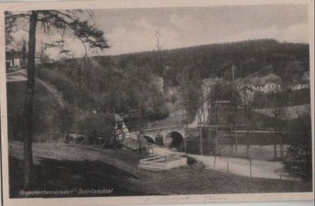 Halsbrücke-Krummenhennersdorf - Bobritzschtal - 1951 Halsbrücke-Krummenhennersdorf - Bobritzschtal - 1951