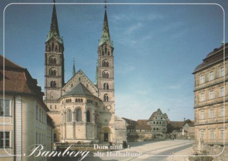 Bamberg - Dom und alte Hofhaltung - ca. 1995 Bamberg - Dom und alte Hofhaltung - ca. 1995