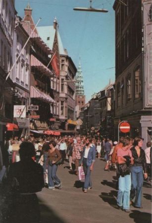 Dänemark - Kopenhagen - Stroget - 1990 Dänemark - Kopenhagen - Stroget - 1990