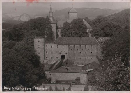Attendorn - Burg Schnellenberg - ca. 1955 Attendorn - Burg Schnellenberg - ca. 1955