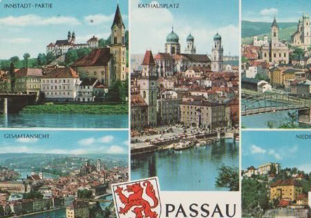 Passau u.a. Nieder- u. Oberhaus - ca. 1975 Passau u.a. Nieder- u. Oberhaus - ca. 1975