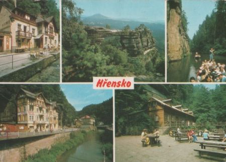 Tschechien - Hrensko - ca. 1975 Tschechien - Hrensko - ca. 1975