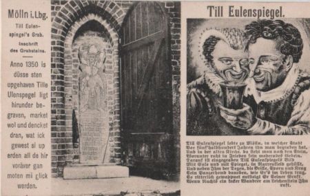 Mölln - Till Eulenspiegel - ca. 1950 Mölln - Till Eulenspiegel - ca. 1950