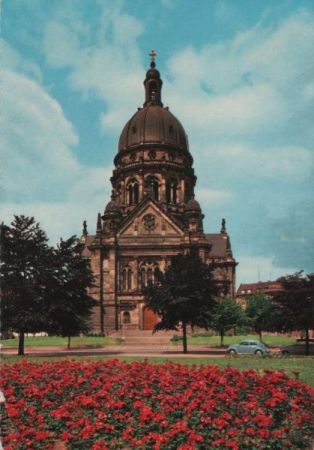 Mainz - Christuskirche - 1968 Mainz - Christuskirche - 1968
