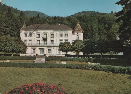 Badenweiler - Sanatorium Schloß Hausbaden - 1966 Badenweiler - Sanatorium Schloß Hausbaden - 1966