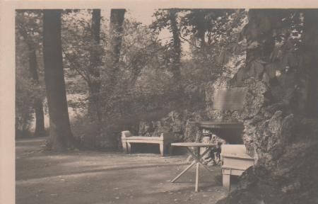 Weimar - Goethes Lieblingsplatz - ca. 1935 Weimar - Goethes Lieblingsplatz - ca. 1935
