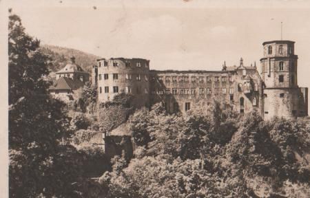 Heidelberg Schloß - ca. 1955 Heidelberg Schloß - ca. 1955