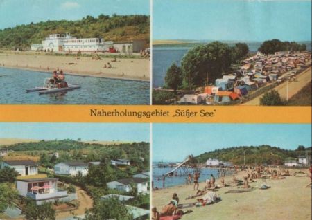Seeburg - Naherholungsgebiet Süßer See - 1981 Seeburg - Naherholungsgebiet Süßer See - 1981