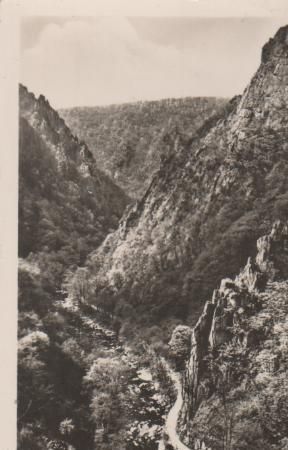 Bodetal bei Thale ? - ca. 1955 Bodetal bei Thale ? - ca. 1955