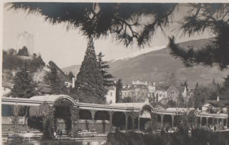 Italien - Merano - Passeggiata dinverno - ca. 1955 Italien - Merano - Passeggiata dinverno - ca. 1955