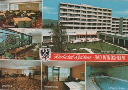 Bad Windsheim - Kurhotel Residenz - ca. 1980 Bad Windsheim - Kurhotel Residenz - ca. 1980