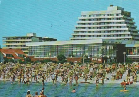 Grömitz - Strand am Brandungsbad - 1980 Grömitz - Strand am Brandungsbad - 1980