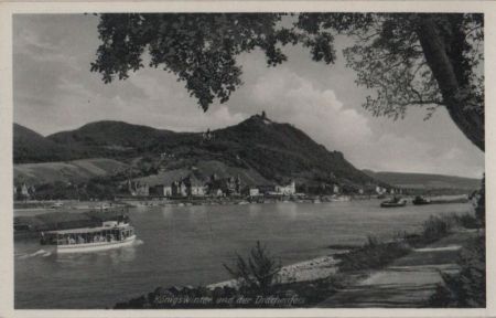 Königswinter - und der Drachenfels - ca. 1950 Königswinter - und der Drachenfels - ca. 1950