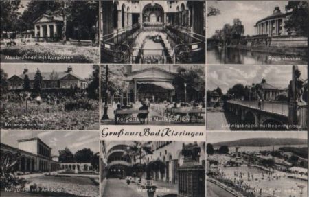 Bad Kissingen - u.a. Wandelhalle - 1964 Bad Kissingen - u.a. Wandelhalle - 1964