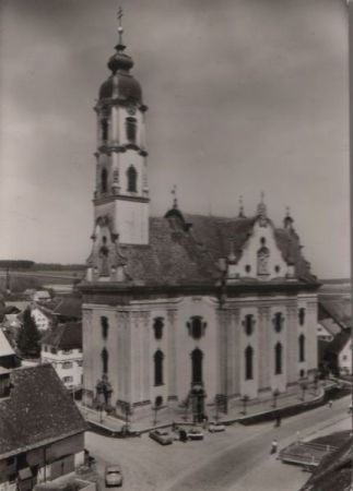 Bad Schussenried-Steinhausen - Wallfahrtskirche - ca. 1960 Bad Schussenried-Steinhausen - Wallfahrtskirche - ca. 1960