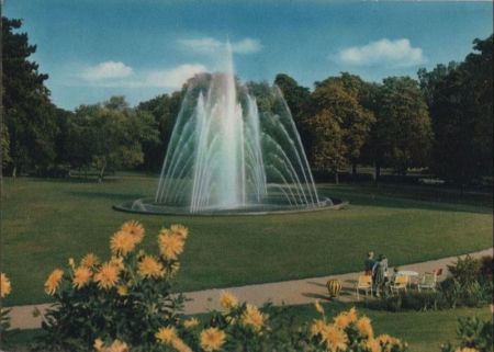 Schweinfurt - Wasserspiele im Stadtpark Schweinfurt - Wasserspiele im Stadtpark