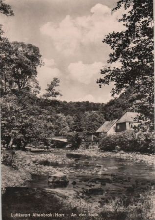 Altenbrak - An der Bode - ca. 1965 Altenbrak - An der Bode - ca. 1965