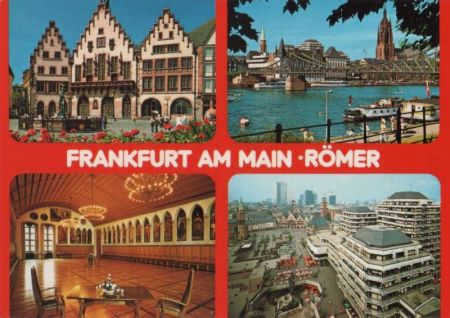 Frankfurt Main - u.a. Römer - ca. 1985 Frankfurt Main - u.a. Römer - ca. 1985