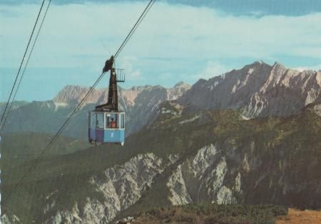 Hochalmbahn Garmisch-Partenkirchen - ca. 1975 Hochalmbahn Garmisch-Partenkirchen - ca. 1975