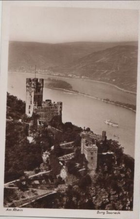 Niederheimbach, Burg Sonneck - ca. 1935 Niederheimbach, Burg Sonneck - ca. 1935