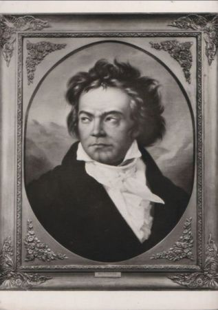 Bonn - Beethoven-Haus, Ölgemälde - ca. 1960 Bonn - Beethoven-Haus, Ölgemälde - ca. 1960